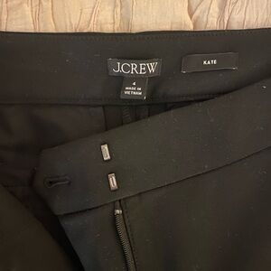 J.Crew Classic Black Kate Trousers